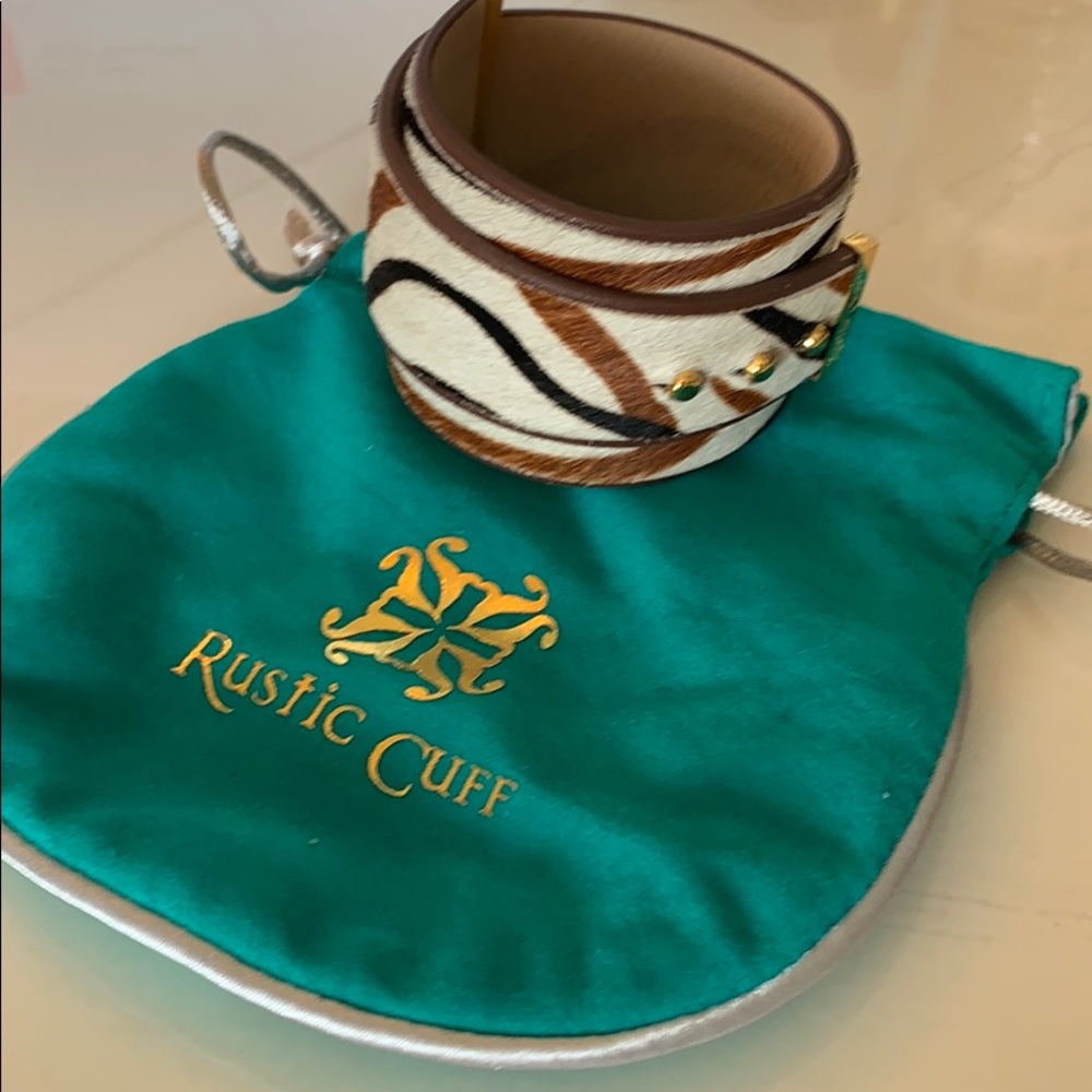 Rustic cuff bracelet